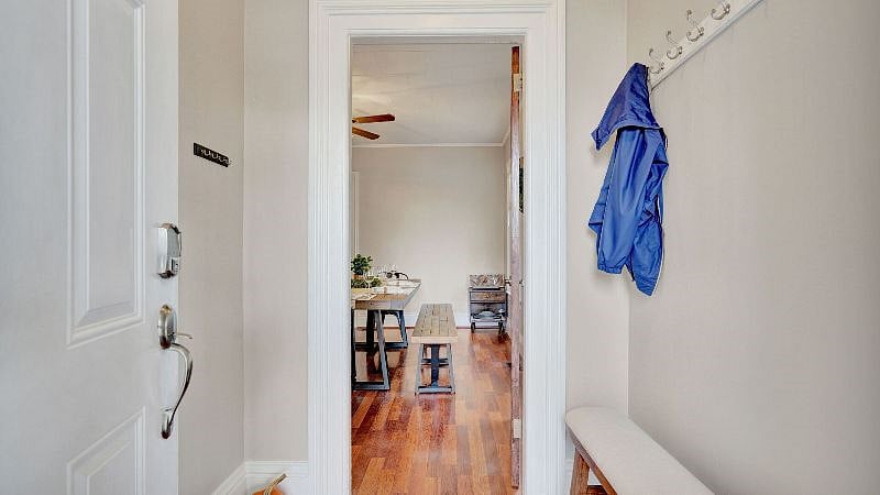 small mudroom