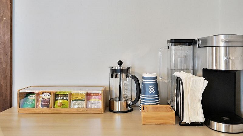 coffee tea station