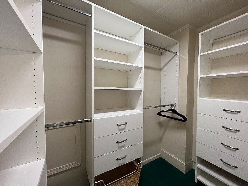 master bedroom closet upstairs