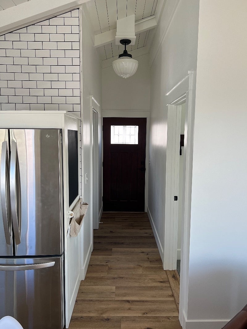 Entry from driveway