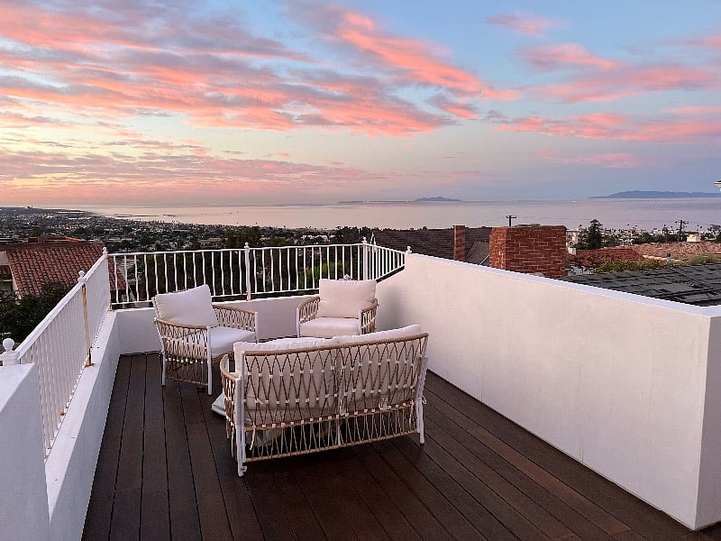 Island view off deck