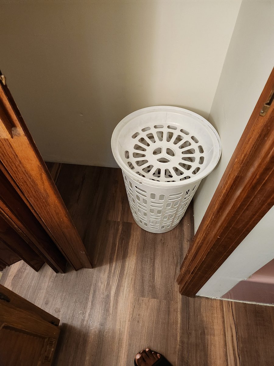 Full Bathroom (Closet for Laundry basket)