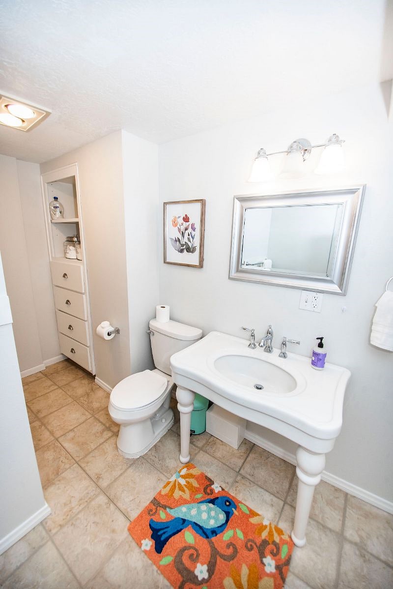 Downstairs bathroom