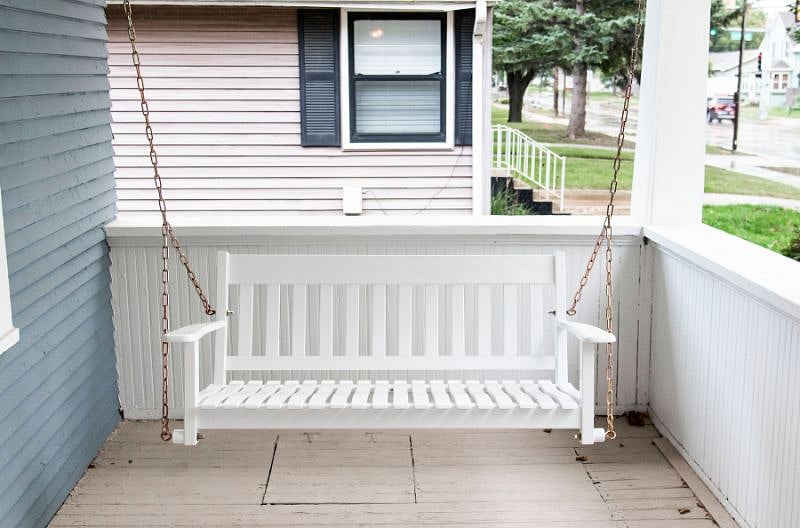 Relax here and take in the scene with your morning coffee or night time beverage of choice