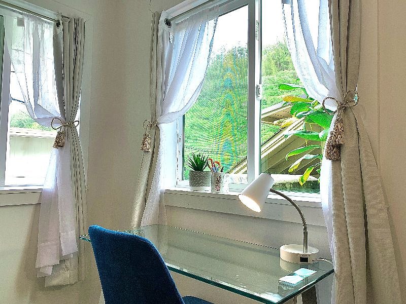 Dedicated workspace (inside of the bedroom #2)
