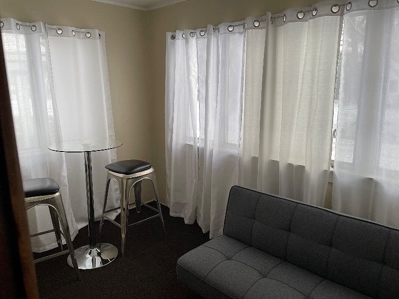 Enclosed porch area