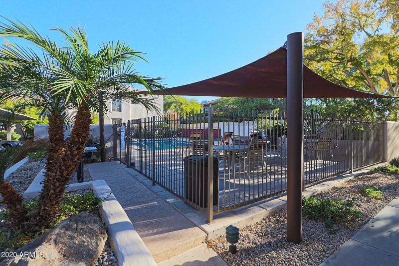 pool & hot tub, steps from our front door