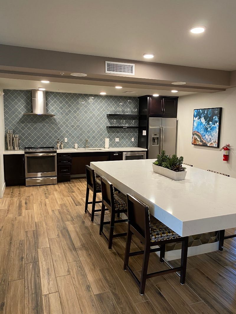 Clubhouse kitchen