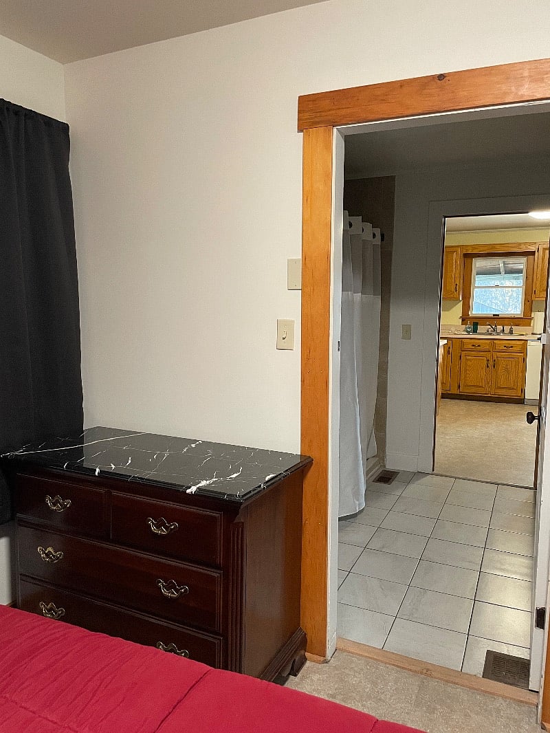 Bedroom #1 with bathroom access