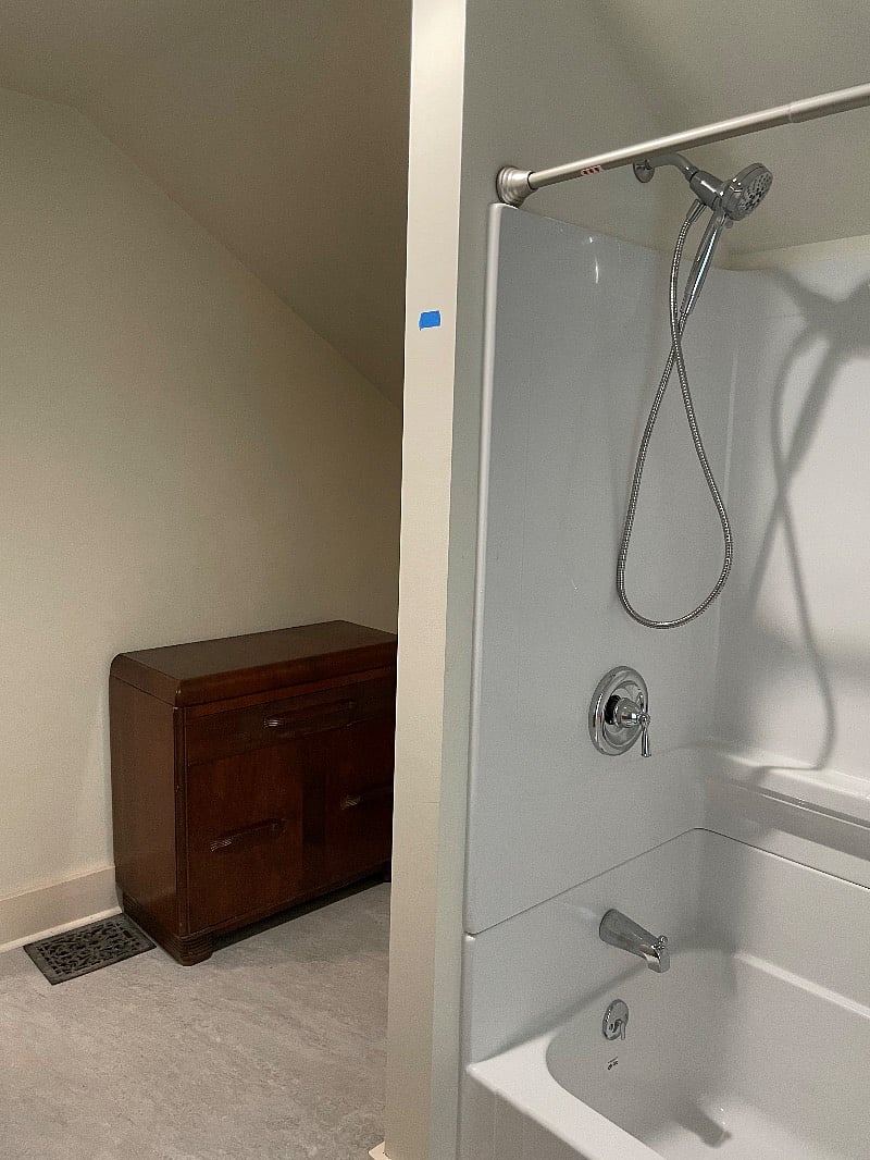 Upstairs bathroom