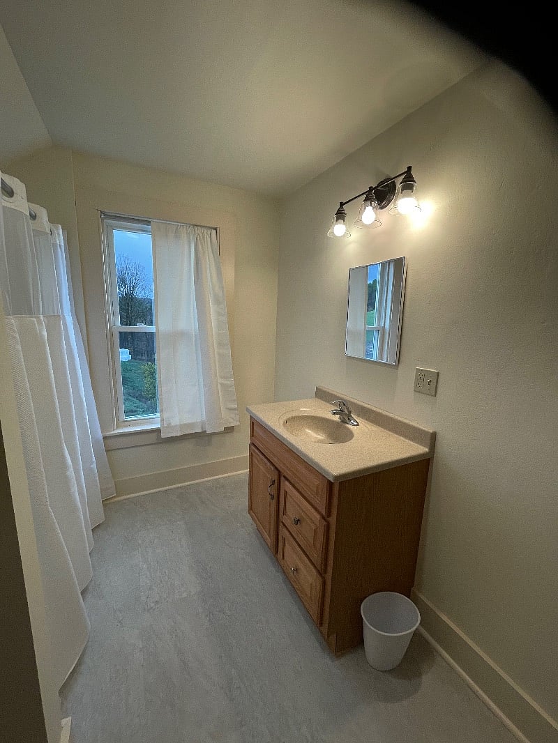 Upstairs bathroom