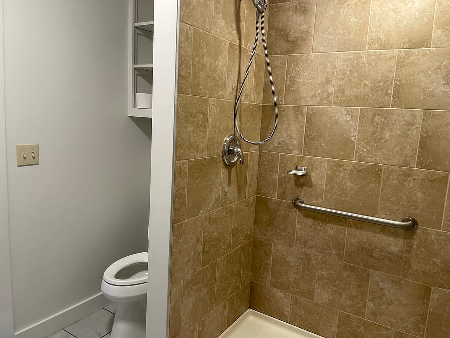 Downstairs shared bathroom