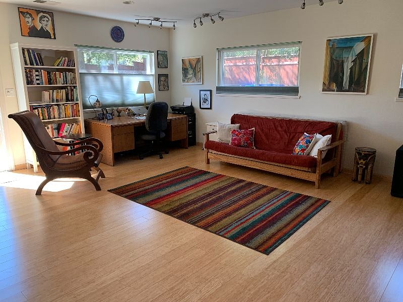 studio with view of desk