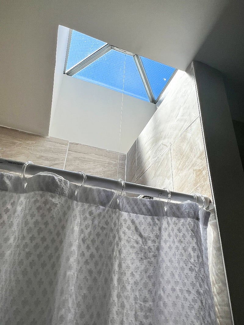 Master Full Bathroom/Shower Sky Light