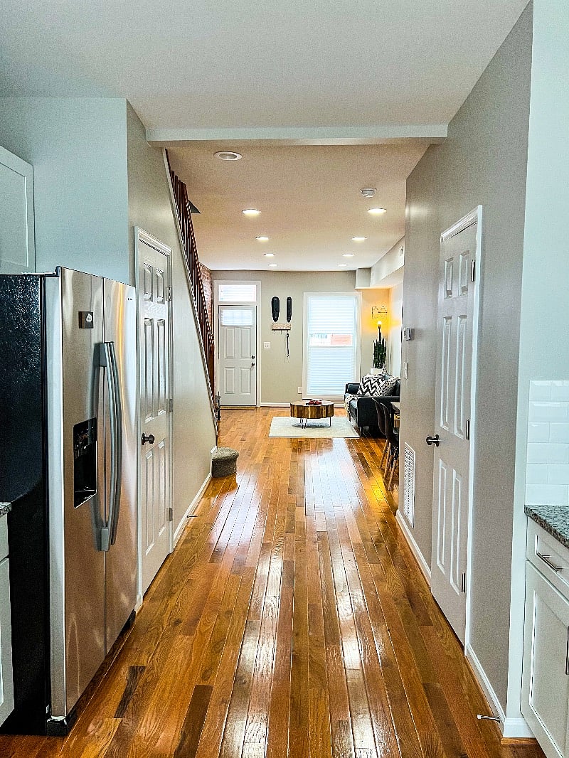 Main Floor - View From Kitchen