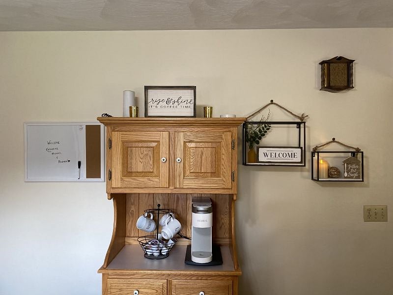 Coffee Bar in Kitchen