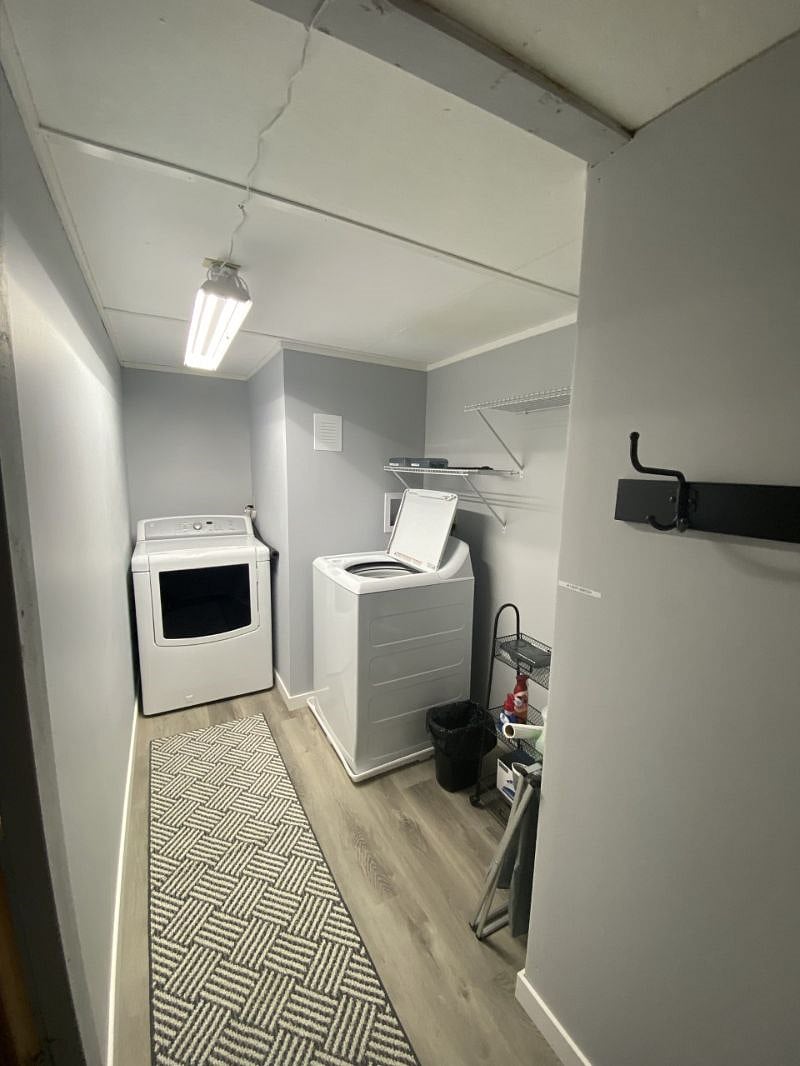 Laundry Room - Off Kitchen - First Floor - Washer and Dryer