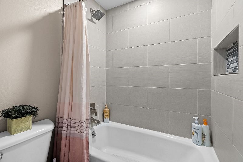 Relax in the shower or soak in the tub.