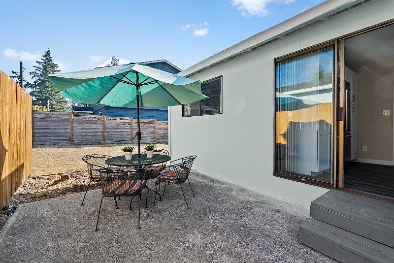 Relax on the patio and look at the stars at night or have a BBQ.