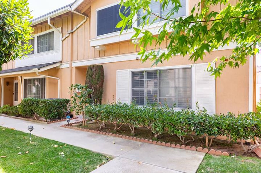 Front Exterior of Townhome