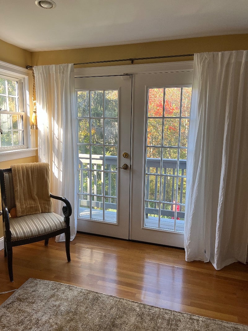 French doors for master suite