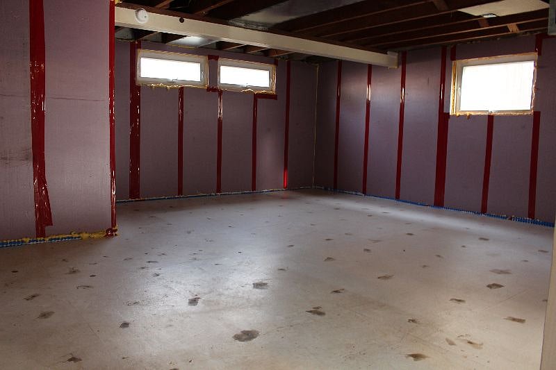 Basement -- not beautiful, but warm and dry. Great space for exercise or hobbies.