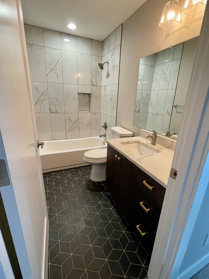 Upstairs bathroom