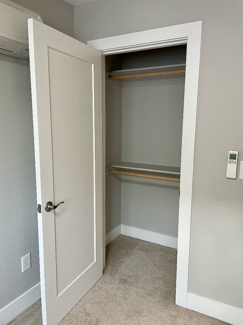 Second bedroom closet