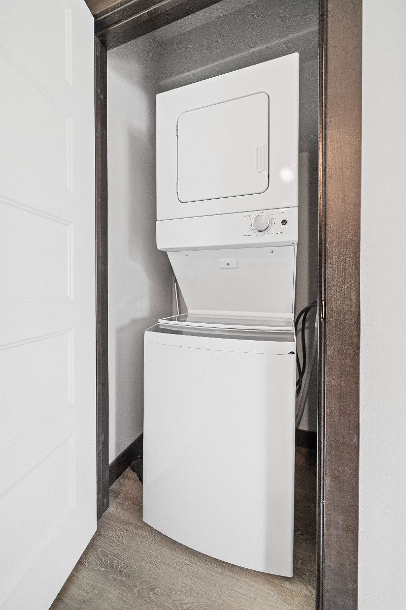 Washer and Dryer in unit for your personal use.
