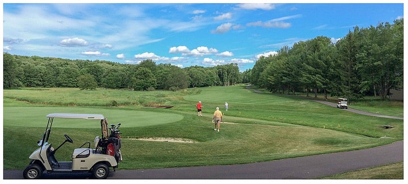 The Hideout is chock-full of amenities including the beautiful vista of our nine hole golf course.