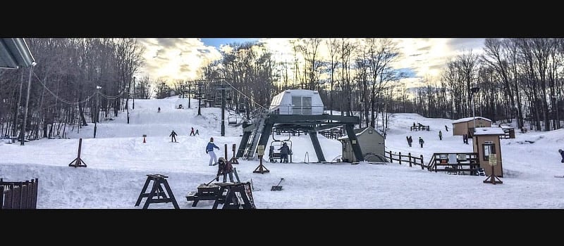 The base of the Ski Hill.