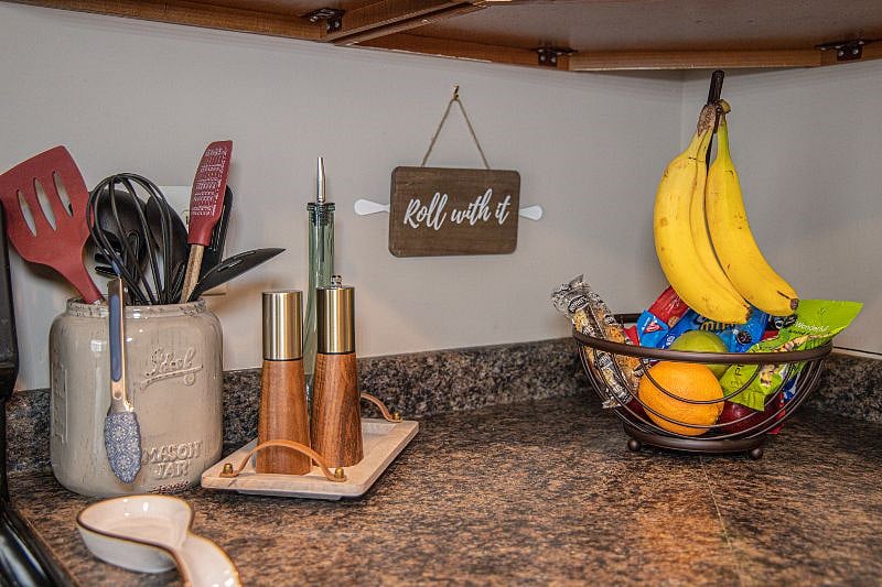Fully appointed kitchen