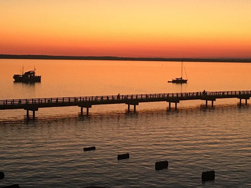Bellingham has many lovely parks, pictured here is Taylor Dock at Boulevard Park which offers a nice boardwalk stroll along the water and to quaint Fairhaven village. 