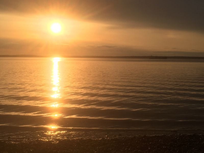 Sunset at Birch Bay