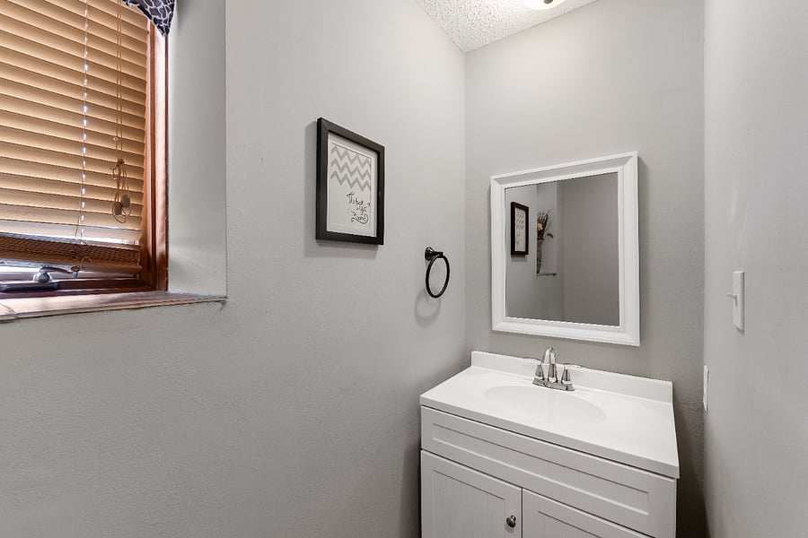 Half bath in first floor