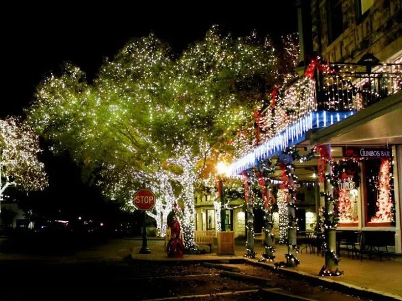 The annual Christmas Stroll is a highlight of living in Old Town. Magical!