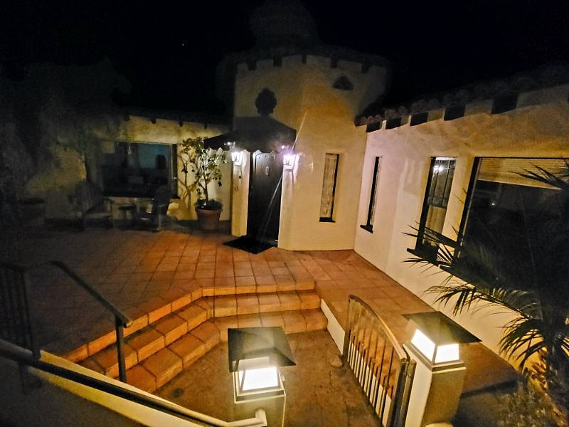 Inviting evening event location