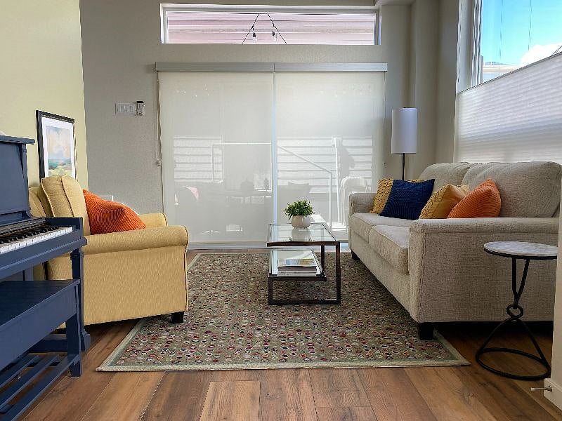 First floor shared living area