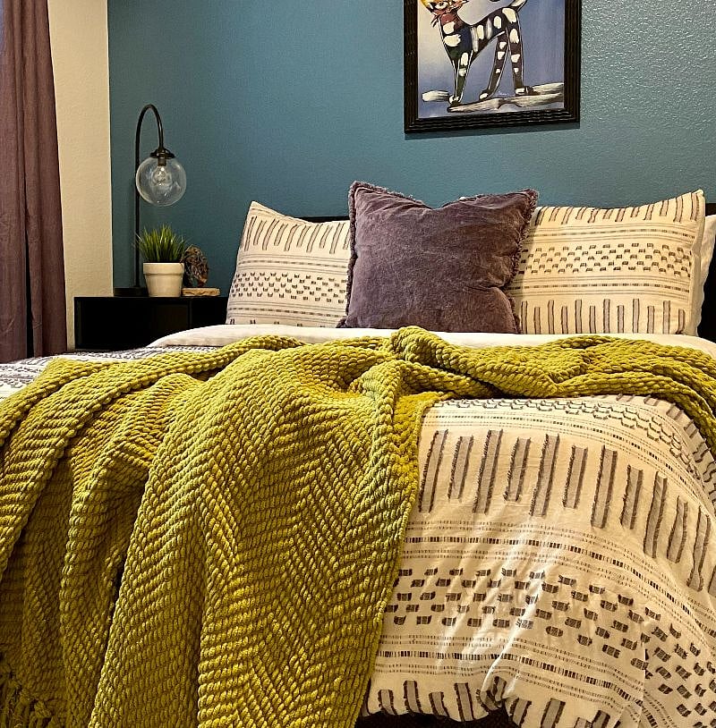 Basement bedroom