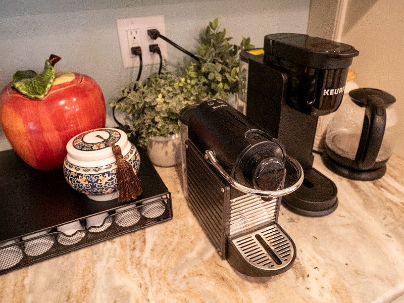 Coffee station for your convenience