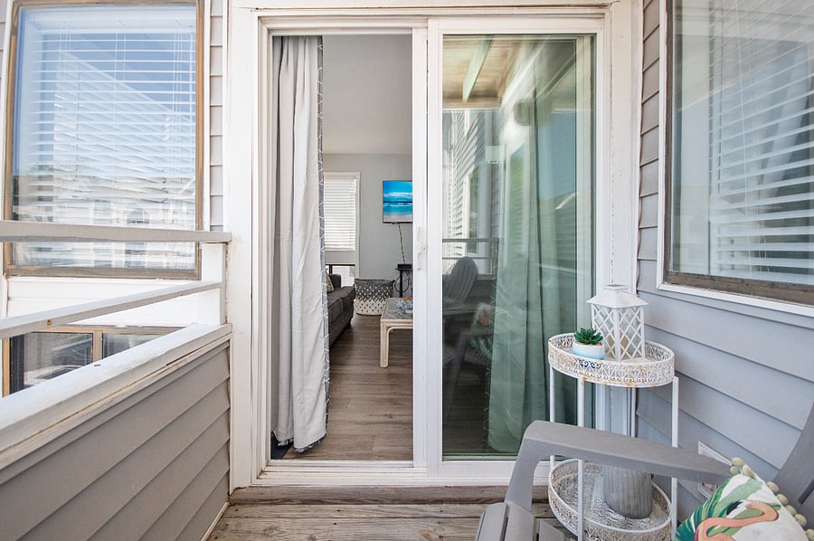 Apartment balcony