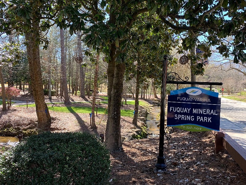 Our condos are just steps away from the historic Fuquay Mineral Spring Park, where you'll find walking trails and the original Springs - founded in 1858 and believed to have healing properties.