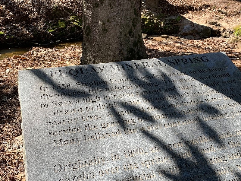 Read about the history of the Fuquay Mineral Spring.