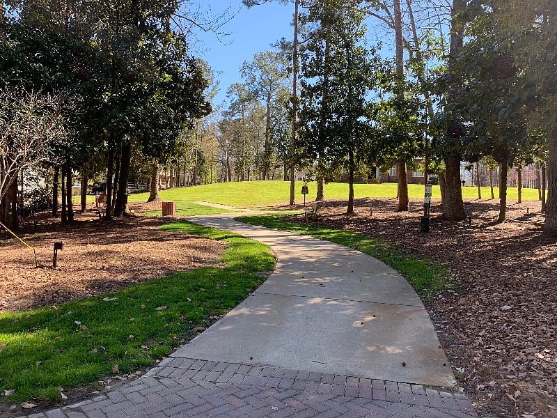 Our condos are just steps away from the historic Fuquay Mineral Spring Park, where you'll find walking trails and the original Springs - founded in 1858 and believed to have healing properties.