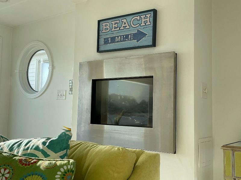 Fireplace by Entrance