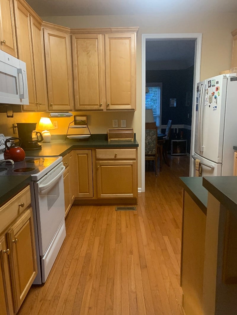 Kitchen from breakfast room.