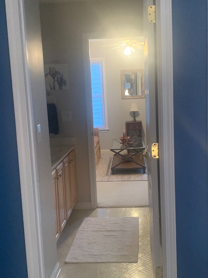 Connecting Private Bath to Bonus Room