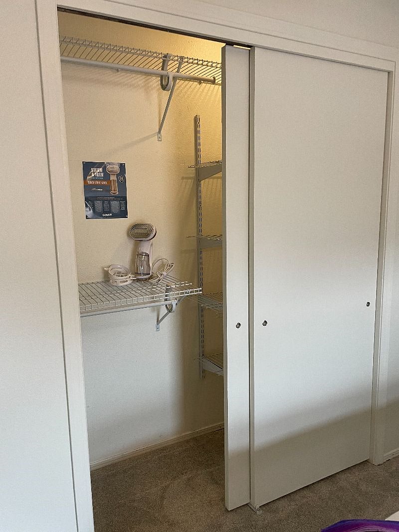 Iron/steamer and ironing board provided