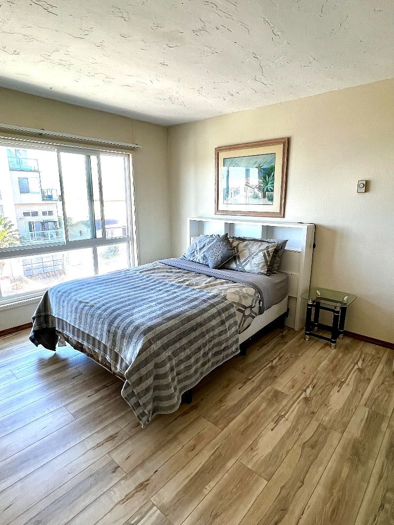 We recently updated the floors taking out all the carpeting, and installed wood laminate.