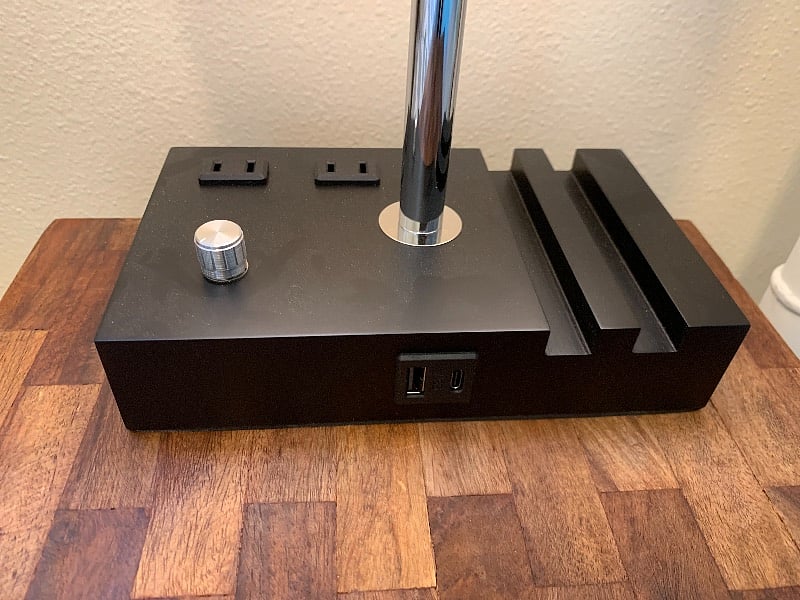 Hotel style lamps to charge your electronics